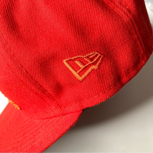 Seattle Sonics Red Fitted New Era 59Fifty Hardwood Classics NBA Hat 7 1/8 - Picture 14 of 15